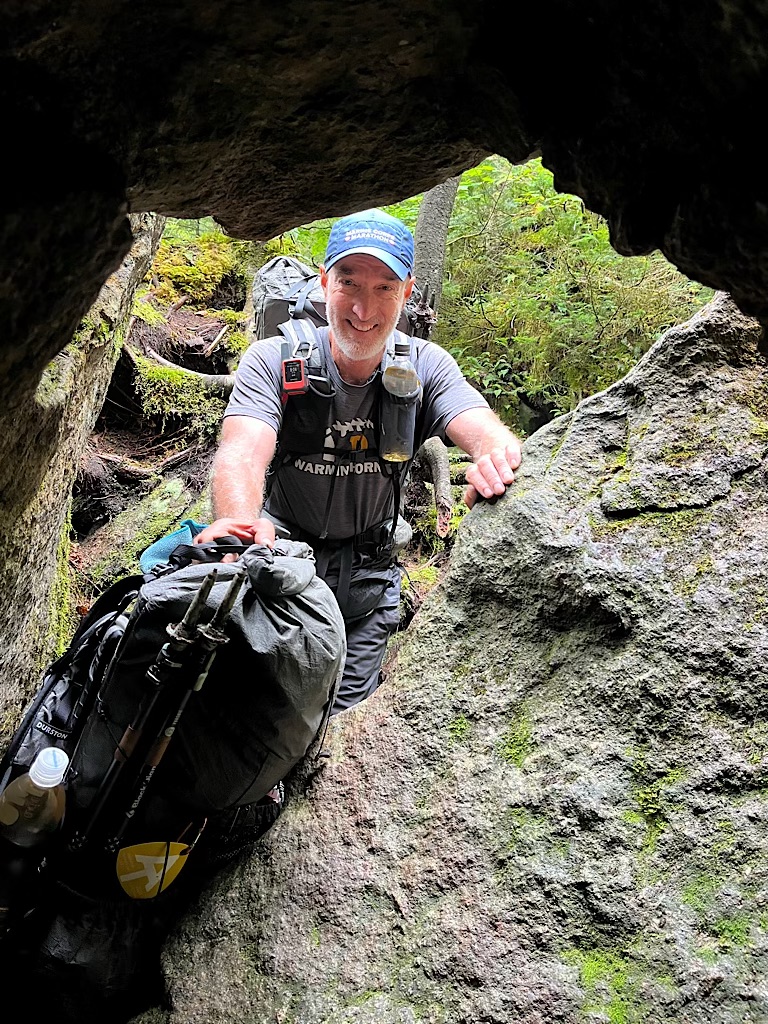 The Mahoosuc Notch mile